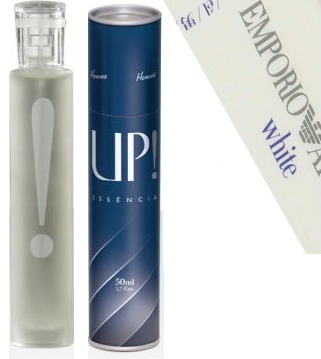 Perfume Masculino 50ml - UP! 09 - Emporio Armani White