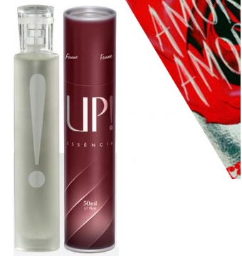 Perfume Feminino 50ml - UP! 06 - Amor Amor